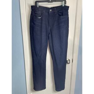 Levi's 514 Jeans Mens 36x32 Dark Wash Straight Officecore Minimalist Preppy